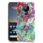 באביב בסגול כיסוי מגן קשיח מעוצב ל Nokia 5.3 יחידה אחת סקרין מובייל