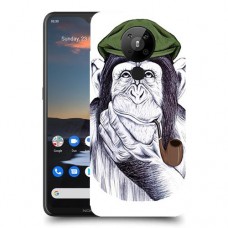 חשיבה קוף כיסוי מגן קשיח מעוצב ל Nokia 5.3 יחידה אחת סקרין מובייל