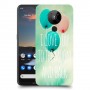 עד הירח ובחזרה כיסוי מגן קשיח מעוצב ל Nokia 5.3 יחידה אחת סקרין מובייל