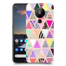 משולש הנאה כיסוי מגן קשיח מעוצב ל Nokia 5.3 יחידה אחת סקרין מובייל