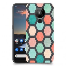 חלת דבש הונבד כיסוי מגן קשיח מעוצב ל Nokia 5.3 יחידה אחת סקרין מובייל