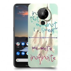 היינו אינסופיים כיסוי מגן קשיח מעוצב ל Nokia 5.3 יחידה אחת סקרין מובייל