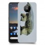 דוב לבן כיסוי מגן קשיח מעוצב ל Nokia 5.3 יחידה אחת סקרין מובייל