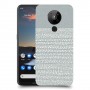 נקודות לבנות אפור כיסוי מגן קשיח מעוצב ל Nokia 5.3 יחידה אחת סקרין מובייל