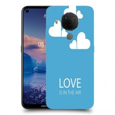 אהבה באוויר כיסוי מגן קשיח מעוצב ל Nokia 5.4 יחידה אחת סקרין מובייל