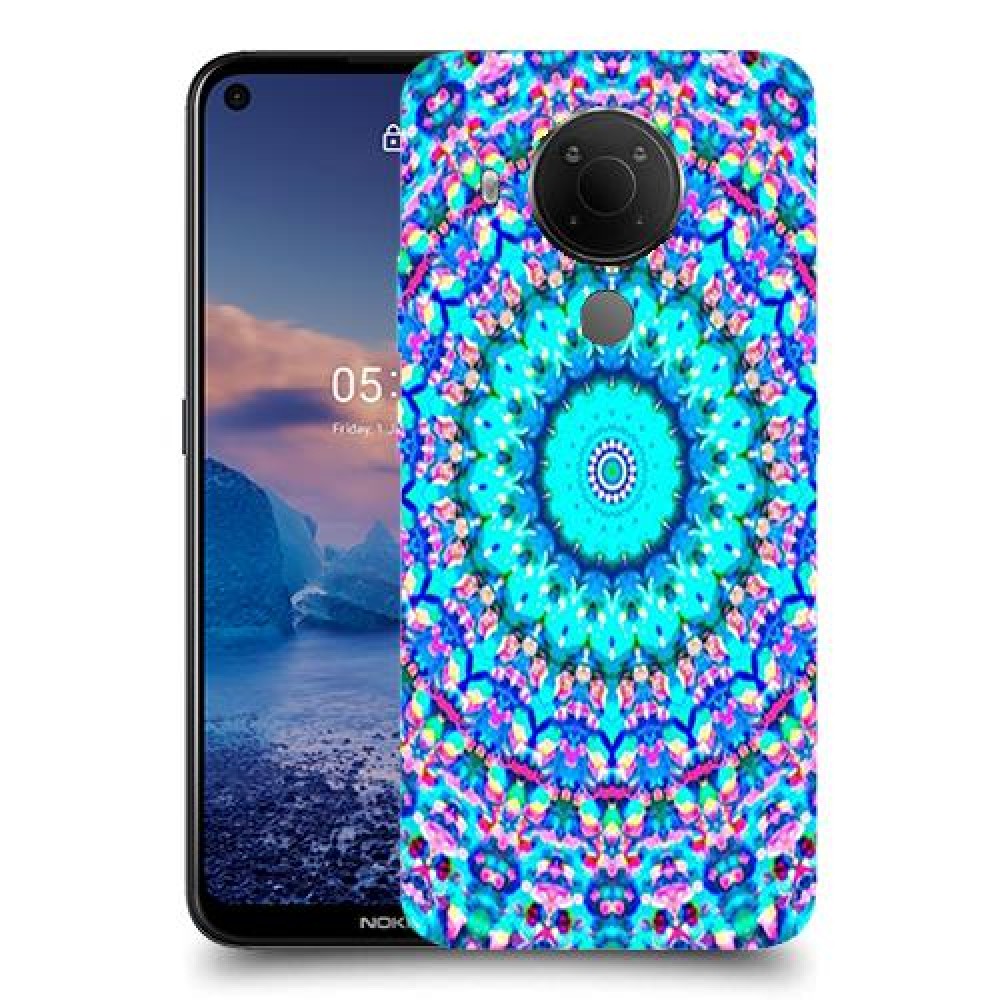 מנדלה בצבע כיסוי מגן קשיח מעוצב ל Nokia 5.4 יחידה אחת סקרין מובייל