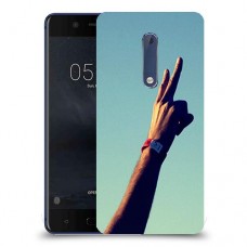 שלום בשבילך כיסוי מגן קשיח מעוצב ל Nokia 5 יחידה אחת סקרין מובייל
