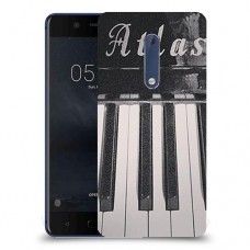 פסנתר Soul כיסוי מגן קשיח מעוצב ל Nokia 5 יחידה אחת סקרין מובייל