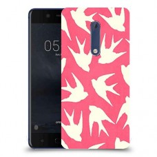 החיים האדומים כיסוי מגן קשיח מעוצב ל Nokia 5 יחידה אחת סקרין מובייל