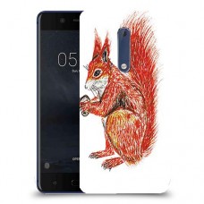 סקוור עשיר כיסוי מגן קשיח מעוצב ל Nokia 5 יחידה אחת סקרין מובייל