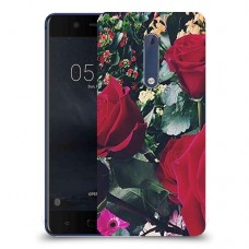 ורדים כיסוי מגן קשיח מעוצב ל Nokia 5 יחידה אחת סקרין מובייל