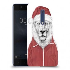 סנטה אריה כיסוי מגן קשיח מעוצב ל Nokia 5 יחידה אחת סקרין מובייל