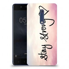 הישאר חזק כיסוי מגן קשיח מעוצב ל Nokia 5 יחידה אחת סקרין מובייל