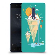 גלידה סאני כיסוי מגן קשיח מעוצב ל Nokia 5 יחידה אחת סקרין מובייל