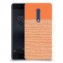 נקודות לבנות בכתום כיסוי מגן קשיח מעוצב ל Nokia 5 יחידה אחת סקרין מובייל