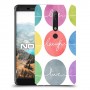 אהבה צחוק חיים כיסוי מגן קשיח מעוצב ל Nokia 6.1 יחידה אחת סקרין מובייל
