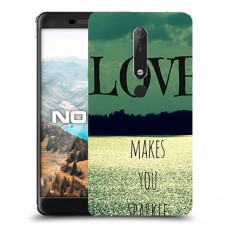 אהבה גורמת לך לנצנץ כיסוי מגן קשיח מעוצב ל Nokia 6.1 יחידה אחת סקרין מובייל