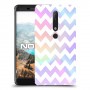 גיאומטריה פסטל כיסוי מגן קשיח מעוצב ל Nokia 6.1 יחידה אחת סקרין מובייל