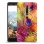 נוצת טווס כיסוי מגן קשיח מעוצב ל Nokia 6.1 יחידה אחת סקרין מובייל