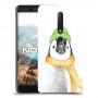 פינגווין בקור כיסוי מגן קשיח מעוצב ל Nokia 6.1 יחידה אחת סקרין מובייל