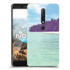 חופשה מושלמת כיסוי מגן קשיח מעוצב ל Nokia 6.1 יחידה אחת סקרין מובייל