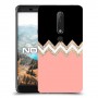 ורוד-לבן-לבן כיסוי מגן קשיח מעוצב ל Nokia 6.1 יחידה אחת סקרין מובייל
