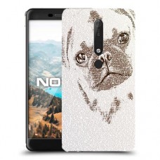 דיוקן סולד כיסוי מגן קשיח מעוצב ל Nokia 6.1 יחידה אחת סקרין מובייל