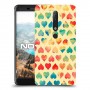לבבות קשת כיסוי מגן קשיח מעוצב ל Nokia 6.1 יחידה אחת סקרין מובייל