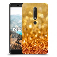תכשיטים חוליים כיסוי מגן קשיח מעוצב ל Nokia 6.1 יחידה אחת סקרין מובייל