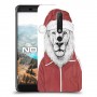סנטה אריה כיסוי מגן קשיח מעוצב ל Nokia 6.1 יחידה אחת סקרין מובייל