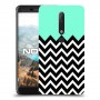 פסים במנטה כיסוי מגן קשיח מעוצב ל Nokia 6.1 יחידה אחת סקרין מובייל