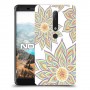 חמניות בלבן כיסוי מגן קשיח מעוצב ל Nokia 6.1 יחידה אחת סקרין מובייל