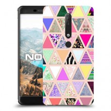 משולש הנאה כיסוי מגן קשיח מעוצב ל Nokia 6.1 יחידה אחת סקרין מובייל