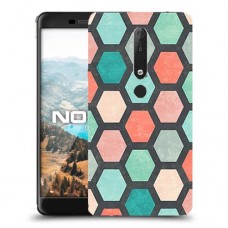 חלת דבש הונבד כיסוי מגן קשיח מעוצב ל Nokia 6.1 יחידה אחת סקרין מובייל