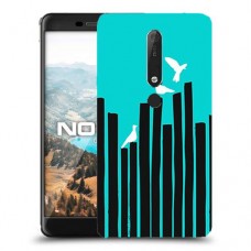 מי גבוה יותר כיסוי מגן קשיח מעוצב ל Nokia 6.1 יחידה אחת סקרין מובייל