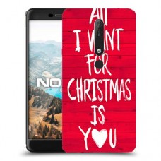 אתה עבור חג המולד כיסוי מגן קשיח מעוצב ל Nokia 6.1 יחידה אחת סקרין מובייל