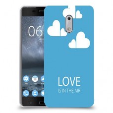 אהבה באוויר כיסוי מגן קשיח מעוצב ל Nokia 6 יחידה אחת סקרין מובייל