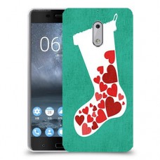 אהבה כיסוי מגן קשיח מעוצב ל Nokia 6 יחידה אחת סקרין מובייל