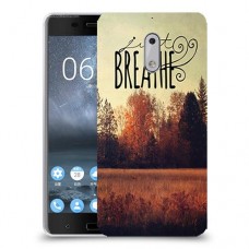 תאווה לנשום כיסוי מגן קשיח מעוצב ל Nokia 6 יחידה אחת סקרין מובייל