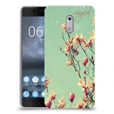 יום קסום כיסוי מגן קשיח מעוצב ל Nokia 6 יחידה אחת סקרין מובייל
