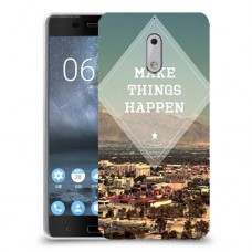 לגרום לדברים לקרות כיסוי מגן קשיח מעוצב ל Nokia 6 יחידה אחת סקרין מובייל