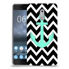 עוגן מנטה כיסוי מגן קשיח מעוצב ל Nokia 6 יחידה אחת סקרין מובייל