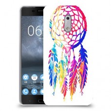 ניאון חלום התופס כיסוי מגן קשיח מעוצב ל Nokia 6 יחידה אחת סקרין מובייל