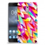 פסים ניאון כיסוי מגן קשיח מעוצב ל Nokia 6 יחידה אחת סקרין מובייל