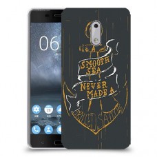 אין ים חלק כיסוי מגן קשיח מעוצב ל Nokia 6 יחידה אחת סקרין מובייל
