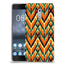 כתום Egometry כיסוי מגן קשיח מעוצב ל Nokia 6 יחידה אחת סקרין מובייל