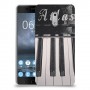 פסנתר Soul כיסוי מגן קשיח מעוצב ל Nokia 6 יחידה אחת סקרין מובייל