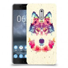 פיקסל וולף כיסוי מגן קשיח מעוצב ל Nokia 6 יחידה אחת סקרין מובייל