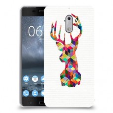 אייל קשת כיסוי מגן קשיח מעוצב ל Nokia 6 יחידה אחת סקרין מובייל