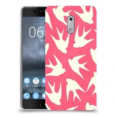 החיים האדומים כיסוי מגן קשיח מעוצב ל Nokia 6 יחידה אחת סקרין מובייל